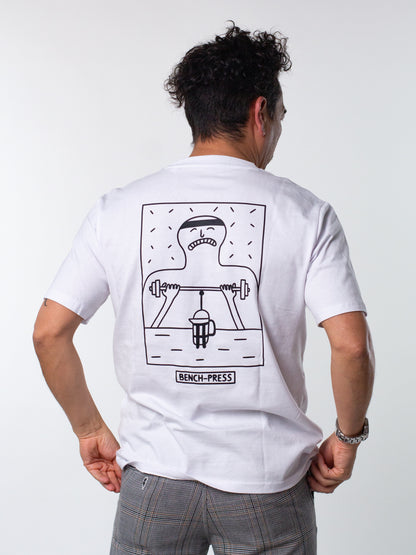 BENCH-PRESS | Kaffee T-Shirt